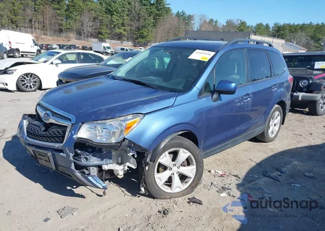 2016 Subaru Forester 2.5I Premium из США, поврежденный, VIN JF2SJADCXGH462014